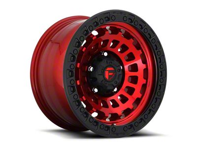 Fuel Wheels Zephyr Candy Red 6-Lug Wheel; 20x9; 20mm Offset (17-24 Titan)