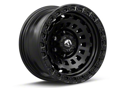 Fuel Wheels Zephyr Matte Black 6-Lug Wheel; 18x9; 1mm Offset (17-24 Titan)