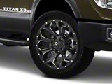 Fuel Wheels Assault Gloss Black 6-Lug Wheel; 20x9; 1mm Offset (16-24 Titan XD)