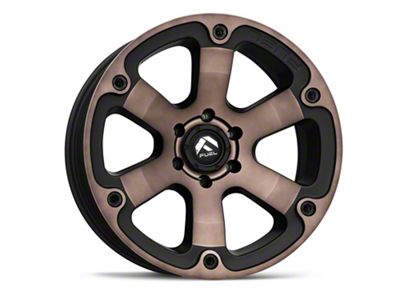 Fuel Wheels Beast Matte Black Machined with Dark Tint 6-Lug Wheel; 20x9; 35mm Offset (16-24 Titan XD)