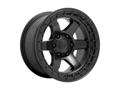 Fuel Wheels Block Matte Black 6-Lug Wheel; 18x9; 20mm Offset (16-24 Titan XD)
