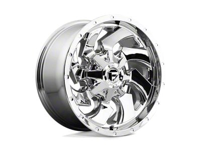 Fuel Wheels Cleaver Chrome 6-Lug Wheel; 22x12; -44mm Offset (16-24 Titan XD)