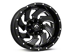 Fuel Wheels Cleaver Gloss Black Milled 6-Lug Wheel; 20x12; -44mm Offset (16-24 Titan XD)