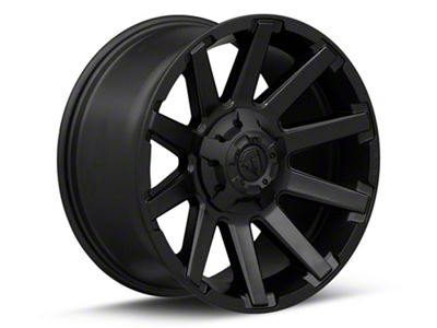 Fuel Wheels Contra Satin Black 6-Lug Wheel; 20x10; -19mm Offset (16-24 Titan XD)
