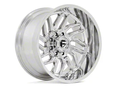Fuel Wheels Hurricane Polished Milled 6-Lug Wheel; 20x9; 20mm Offset (16-24 Titan XD)