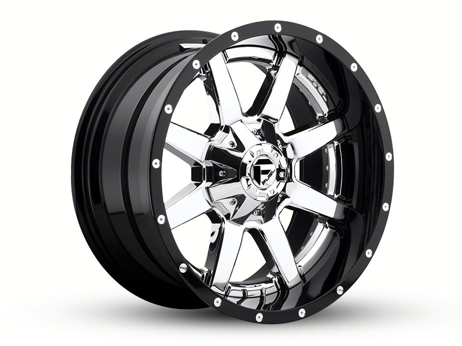 Fuel Wheels Titan XD Maverick Chrome 6-Lug Wheel; 24x14