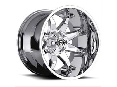 Fuel Wheels Octane Chrome 6-Lug Wheel; 20x12; -44mm Offset (16-24 Titan XD)