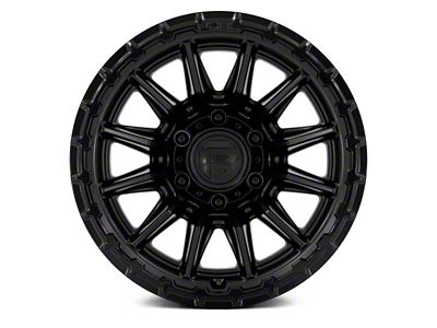 Fuel Wheels Piston Blackout 6-Lug Wheel; 20x10; -18mm Offset (16-24 Titan XD)