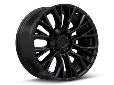 Fuel Wheels Rebar Blackout 6-Lug Wheel; 20x10; -18mm Offset (16-24 Titan XD)