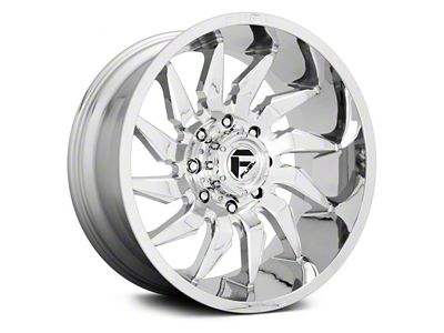 Fuel Wheels Saber Chrome 6-Lug Wheel; 20x9; 20mm Offset (16-24 Titan XD)