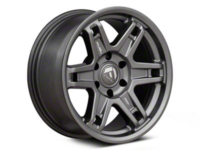 Fuel Wheels Slayer Matte Gunmetal 6-Lug Wheel; 18x8.5; 1mm Offset (16-24 Titan XD)
