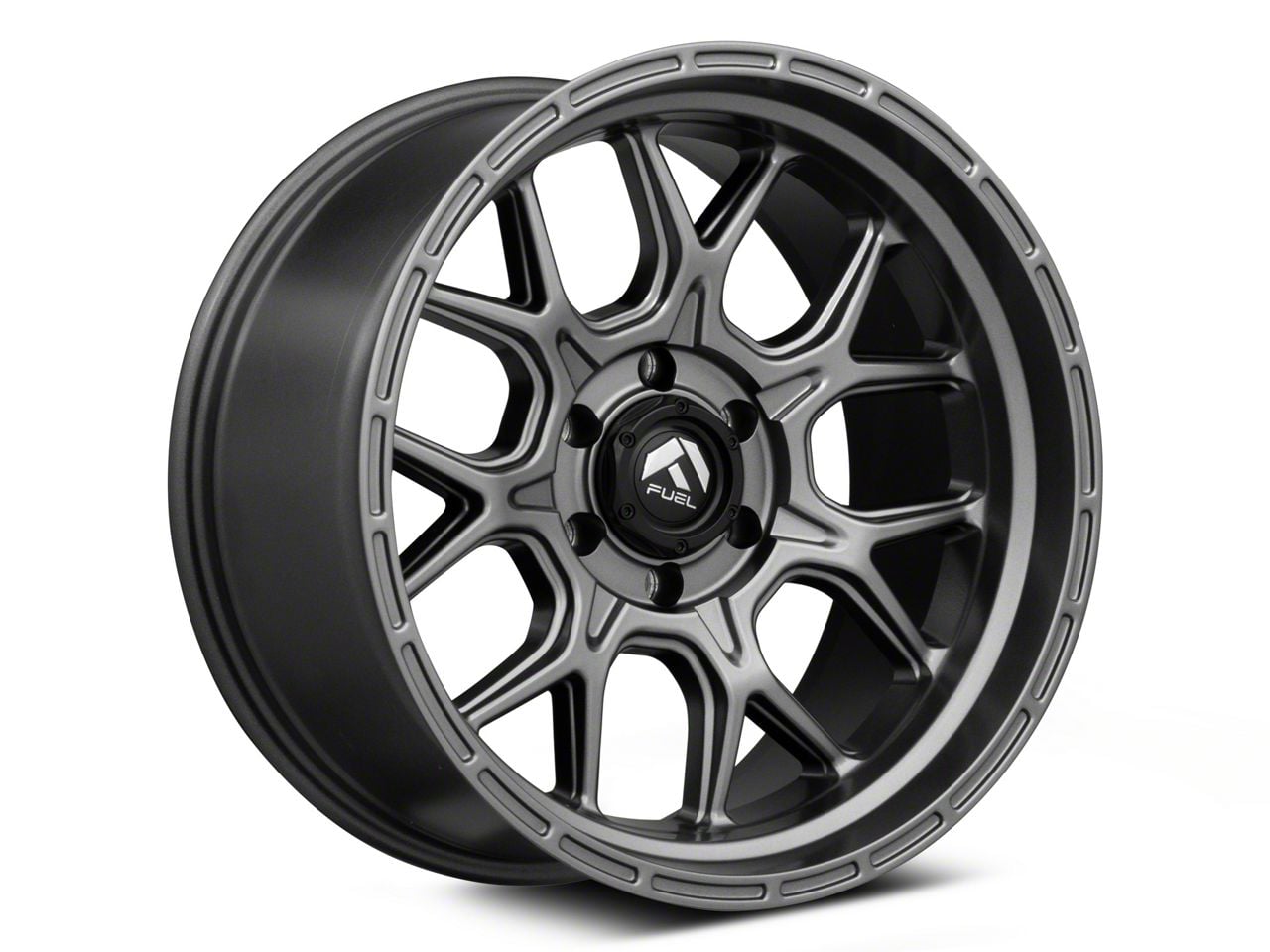 Fuel Wheels Titan XD Tech Matte Anthracite 6-Lug Wheel; 18x9; 1mm ...