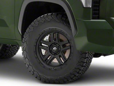 Fuel Wheels Ammo Matte Black 6-Lug Wheel; 18x9; -12mm Offset (22-25 Tundra)