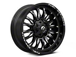Fuel Wheels Arc Gloss Black Milled 5-Lug Wheel; 20x9; 1mm Offset (07-13 Tundra)