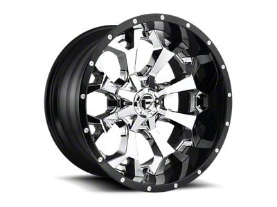 Fuel Wheels Assault Chrome 6-Lug Wheel; 20x10; -18mm Offset (22-25 Tundra)