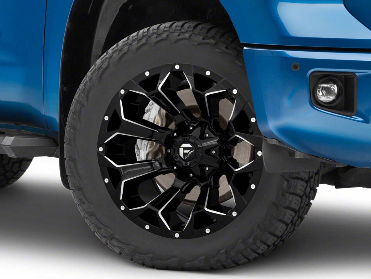 Fuel Wheels Tundra Vapor Matte Black 5-Lug Wheel; 20x9; 20mm