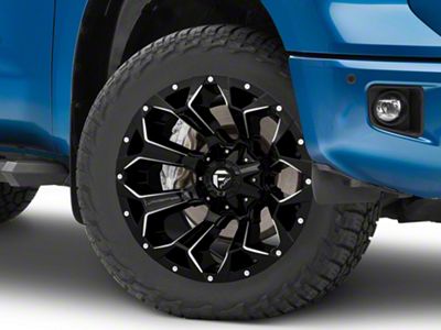 Fuel Wheels Assault Gloss Black Milled 5-Lug Wheel; 20x10; -18mm Offset (14-21 Tundra)