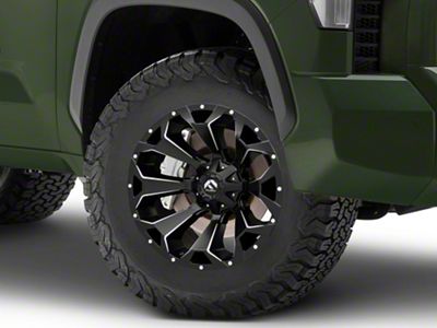 Fuel Wheels Assault Matte Black Milled 6-Lug Wheel; 18x9; -13mm Offset (22-25 Tundra)