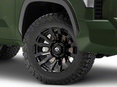 Fuel Wheels Blitz Gloss Black 6-Lug Wheel; 20x9; 1mm Offset (22-25 Tundra)