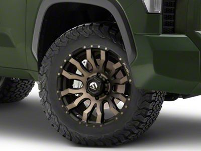Fuel Wheels Blitz Matte Black Double Dark Tint 6-Lug Wheel; 20x9; 20mm Offset (22-25 Tundra)
