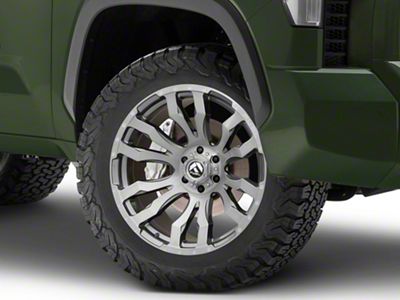 Fuel Wheels Blitz Platinum Brushed Gunmetal 6-Lug Wheel; 20x9; 20mm Offset (22-25 Tundra)