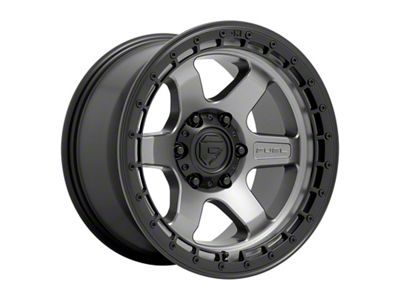 Fuel Wheels Block Matte Gunmetal 6-Lug Wheel; 18x9; 20mm Offset (22-25 Tundra)