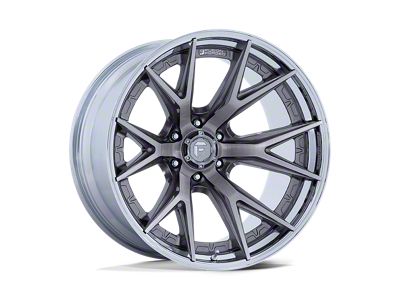 Fuel Wheels Catalyst Platinum with Chrome Lip 6-Lug Wheel; 20x9; 20mm Offset (22-25 Tundra)