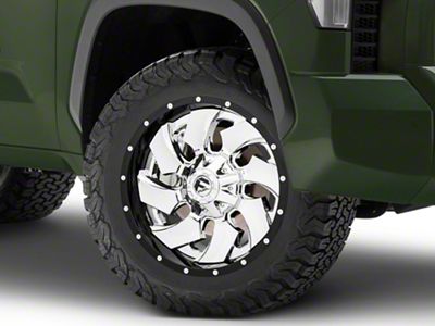 Fuel Wheels Cleaver Chrome 6-Lug Wheel; 20x9; 1mm Offset (22-25 Tundra)