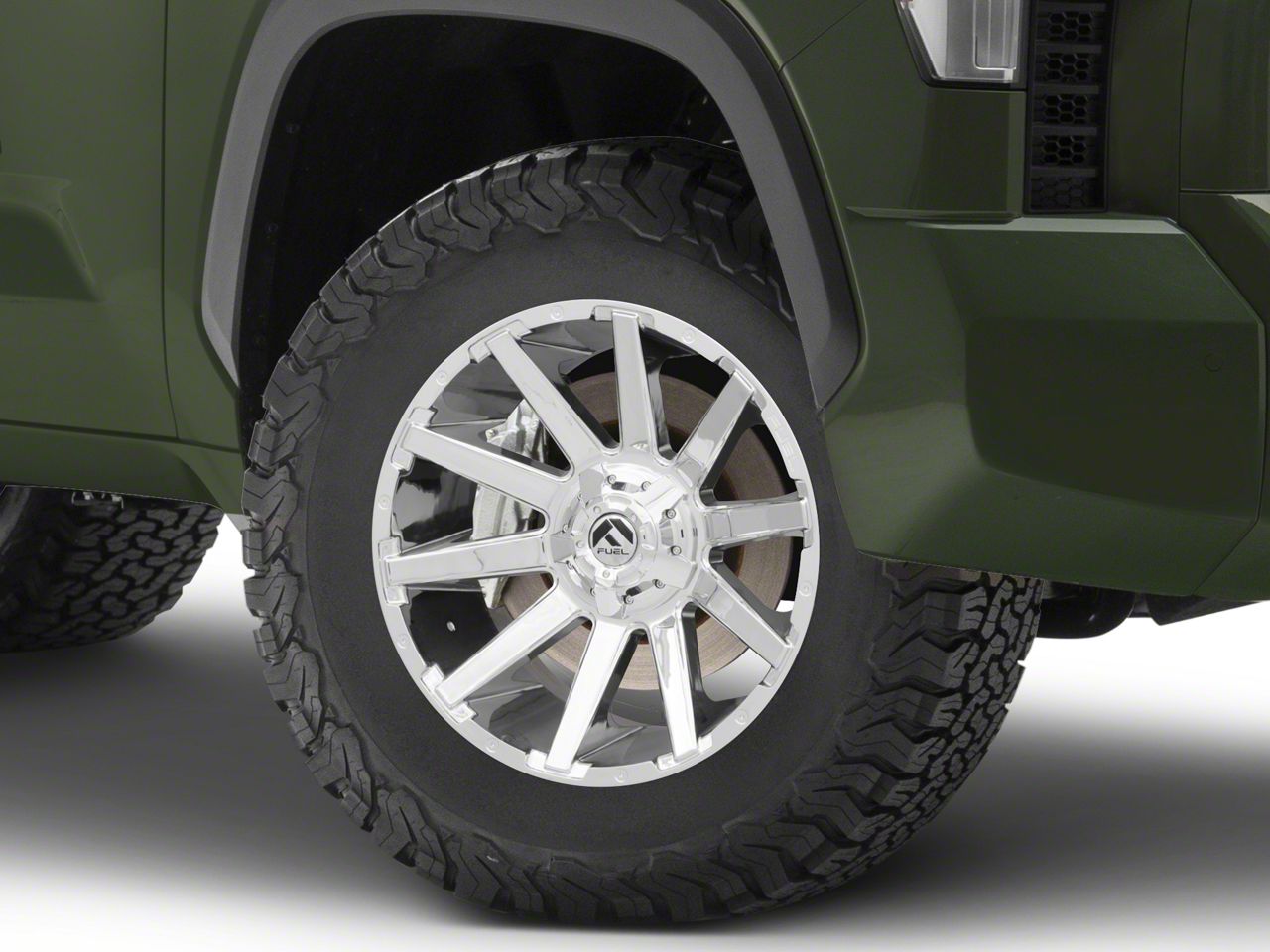 Fuel Wheels Tundra Contra Chrome 6-Lug Wheel; 18x9; -12mm Offset ...