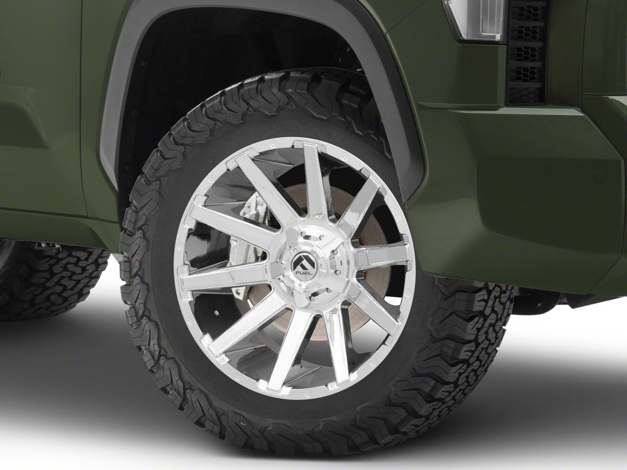 Fuel Wheels Tundra Contra Chrome 6-Lug Wheel; 20x10; -19mm Offset