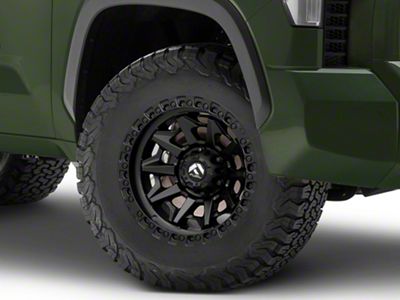 Fuel Wheels Covert Matte Black 6-Lug Wheel; 18x9; -12mm Offset (22-25 Tundra)