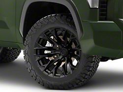 Fuel Wheels Flame Blackout 6-Lug Wheel; 20x9; 20mm Offset (22-26 Tundra)