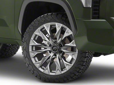 Fuel Wheels Flame Platinum 6-Lug Wheel; 22x10; -18mm Offset (22-25 Tundra)