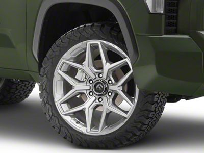 Fuel Wheels Flux Platinum 6-Lug Wheel; 22x10; -18mm Offset (22-25 Tundra)