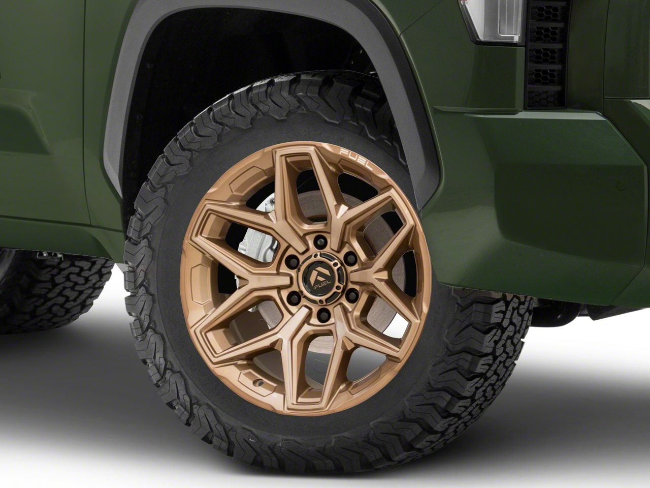 Black Rhino Tundra Raid Matte Bronze 6-Lug Wheel; 20x9.5