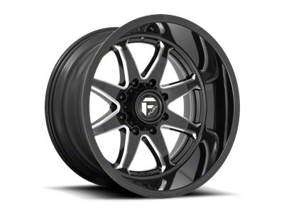 Fuel Wheels Hammer Gloss Black Milled 5-Lug Wheel; 20x10; -18mm Offset (14-21 Tundra)