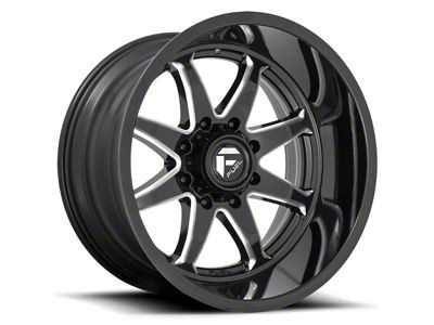 Fuel Wheels Hammer Gloss Black Milled 5-Lug Wheel; 20x9; 1mm Offset (14-21 Tundra)
