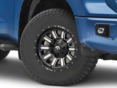 Fuel Wheels Hardline Gloss Black Milled 5-Lug Wheel; 17x9; -12mm Offset (14-21 Tundra)