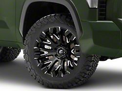 Fuel Wheels Quake Gloss Black Milled 6-Lug Wheel; 20x9; 1mm Offset (22-26 Tundra)