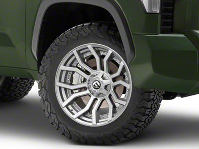 Fuel Wheels Rage Platinum Brushed Gunmetal 6-Lug Wheel; 20x10; -18mm Offset (22-25 Tundra)