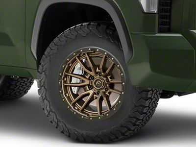 Fuel Wheels Rebel Matte Bronze 6-Lug Wheel; 18x9; 1mm Offset (22-25 Tundra)