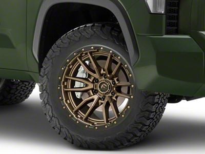 Fuel Wheels Rebel Matte Bronze 6-Lug Wheel; 20x10; -18mm Offset (22-25 Tundra)