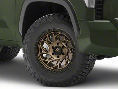 Fuel Wheels Runner OR Bronze with Black Ring 6-Lug Wheel; 18x9; 1mm Offset (22-25 Tundra)