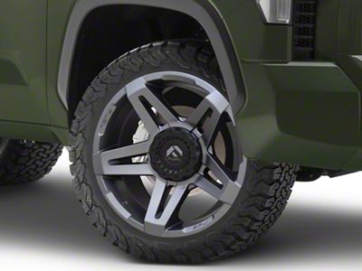 Fuel Wheels SFJ Matte Gunmetal 6-Lug Wheel; 22x14; -75mm Offset (22-25 Tundra)