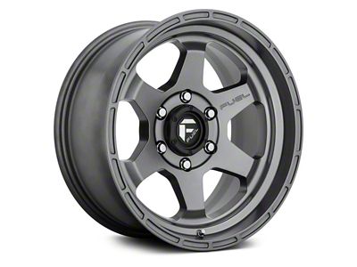 Fuel Wheels Shok Matte Anthracite 5-Lug Wheel; 18x9; 1mm Offset (14-21 Tundra)