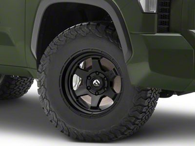 Fuel Wheels Shok Matte Black 6-Lug Wheel; 17x10; -18mm Offset (22-25 Tundra)