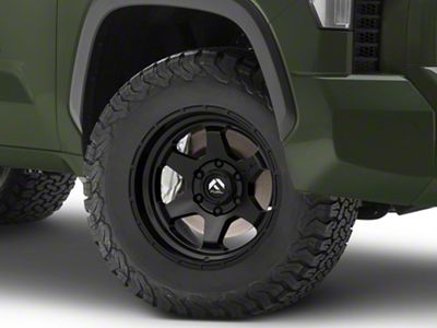 Fuel Wheels Shok Matte Black 6-Lug Wheel; 18x9; 1mm Offset (22-25 Tundra)