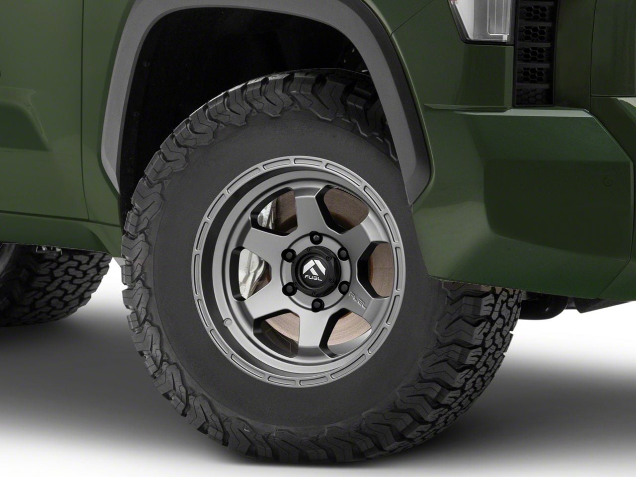 Fuel Wheels Tundra Shok Matte Bronze 5-Lug Wheel; 18x9; 20mm