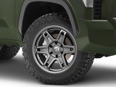 Fuel Wheels Slayer Matte Gunmetal 6-Lug Wheel; 20x9; 1mm Offset (22-25 Tundra)