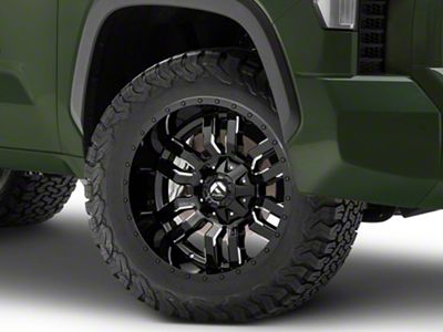 Fuel Wheels Sledge Gloss Black Milled 6-Lug Wheel; 20x10; -19mm Offset (22-25 Tundra)